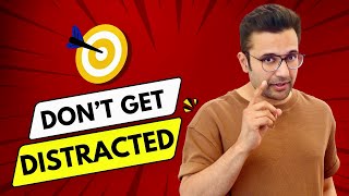 Don’t Get Distracted  Focus On Your Work  By Sandeep Maheshwari  Hindi [upl. by Gamber]