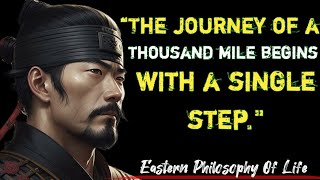 Powerful Eastern Wisdom Eastern Philosophy Quotes Of Life [upl. by Milka889]