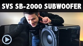 SVS SB2000 Subwoofer Kurzvorstellung  Test [upl. by Ennirak]