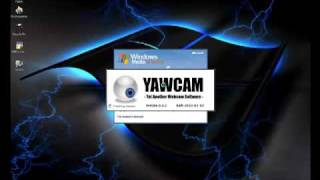 Yawcam with streaming audio [upl. by Prosperus]