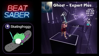 👻Ghost 👻 by Camellia  Expert Plus  Beat Saber Mixed Reality  SS Rank [upl. by Rex]