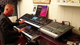 ABBA  Dont Shut Me Down Yamaha Genos Roland G70 by Rico [upl. by Ylrad911]