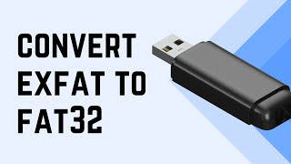 The Secret to Converting from exFat to Fat32  Converting from exFat to Fat32 [upl. by Atilehs403]