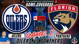 EDMONTON OILERS vs FLORIDA PANTHERS Live NHL Stanley Cup Finals Game 1 [upl. by Annavahs]