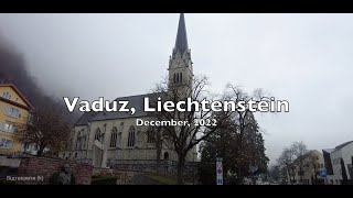 Vaduz Liechtenstein 🇱🇮 Walking Tour  2023  4K  Travel Without Words [upl. by Rengia930]