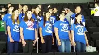 Bancroft Middle School Chorus Singing quotFirefliesquot [upl. by Dauf201]