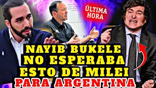 Bombazo¡ Nayib Bukele No Sabia Que Milei Tiene Intencion De Implementar Esto En Argentina Por El 😱 [upl. by Vihs667]