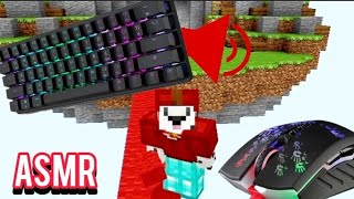 ASMR  Mouse and Keyboard sound  BedWars GamePlay [upl. by Sirromed]