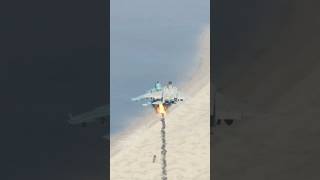 Ukrainian flankers of jets bravely close to a Russian fighter jet gta5 [upl. by Reyotal168]