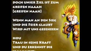 Dragon Ball Z  Chala Head Chala Full song German  lyrics [upl. by Eugine]