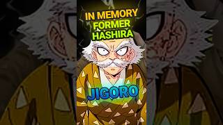 Demon Slayer  Hashira explained Jigoros Death demonslayer animeedit shorts [upl. by Chiou]