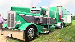 1965 Peterbilt 351 Sleeper Truck  Exterior Interior Tour  2021 Clifford Truck Show [upl. by Uziel]