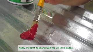 HOW TO WATERPROOF A NEW ROOF  27 SEC VIDEO  Primero Multi Seal Elastomeric Waterproofing Paint [upl. by Fablan276]