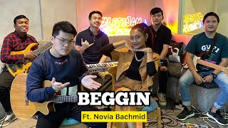 Beggin KERONCONG  Novia Bachmid ft Fivein LetsJamWithJames [upl. by Henrion902]