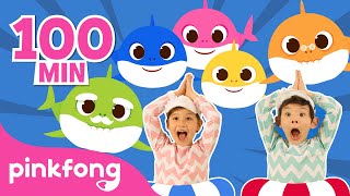 Baby Shark More and More  Compilation  Pinkfong Baby Shark Official [upl. by Lleira246]