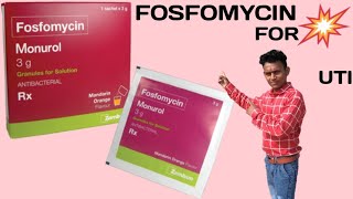 Fosfomycin Monurol How To Take [upl. by Odericus]