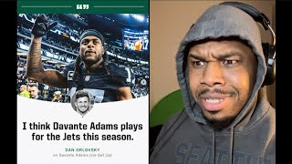 Davante Adams playing for the Jets THIS season…  BigR reacts [upl. by Phip]