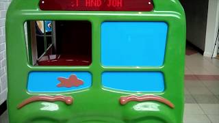 Northern leisure Busy Busses Kiddie ride RARE [upl. by Karlow]