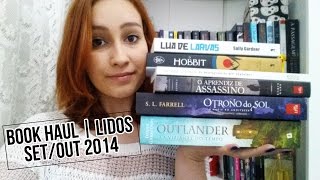 Book Haul e Lidos de Setembro e Outubro de 2014 [upl. by Leigha]