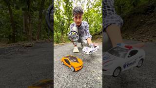 Electric Police car with Remote control model car unboxing 🔥 policecar rccar unboxing [upl. by Merilyn]