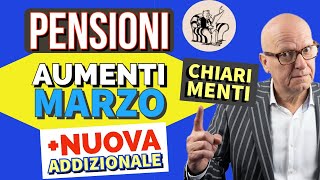 PENSIONI 👉 AUMENTI di MARZO del netto e NUOVA ADDIZIONALE COMUNALE 🔎 FACCIAMO CHIAREZZA❗️ [upl. by Banerjee271]