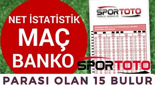 SPOR TOTO 7 Hafta Tahminleri  Sportoto Yorumları [upl. by Sheelah]