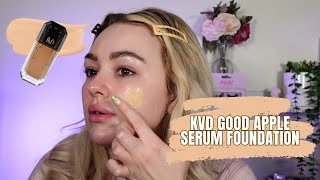 KVD GOOD APPLE SERUM FOUNDATION SHADE 030 [upl. by Hecklau374]