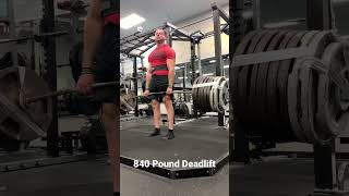 840 Pound Deadlift Hey [upl. by Laohcin]