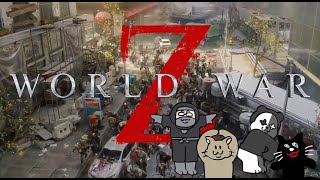 【World War Z】圧倒的なゾンビの量 VS ４人の素人 [upl. by Siulesoj]