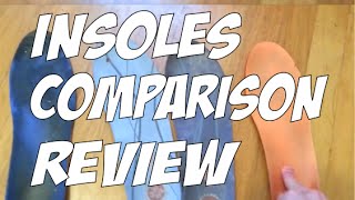 Insoles comparison review  Superfeet Sorbothane amp Orthaheel [upl. by Radford]