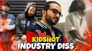 Industry diss  KIDSHOT  Raftaar  krsna  emiway [upl. by Ahsennod]