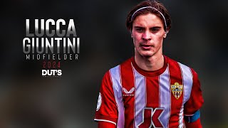 ⚽ LUCCA GIUNTINI  MIDFIELDER  ALMERIA ESP Skills Goals amp Assists  HD 2324 [upl. by Robers]