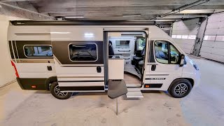 New Luxury Campervan Has Hidden Shower  9Speed Automatic Transmission  Adria Twin 640 SGX Supreme [upl. by Attiuqaj]