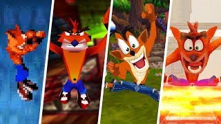 Evolution of the Jump in Crash Bandicoot Games [upl. by Yale]