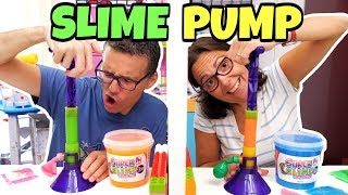 SLIME PUMP DI COPPIA facciamo il POPPING BALLOONS SLIME [upl. by Brennan]