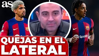 XAVI PASA la PATATA CALIENTE de KOUNDÉ y ARAUJO a sus SELECCIONADORES DESCHAMPS y BIELSA [upl. by Naed]