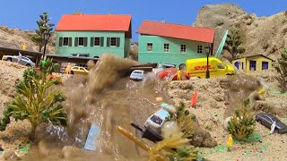 Dam Failures Cause Flooding And Destruction Of Towns  Dam Breach Simulations VS Mini Models [upl. by Llednahc]