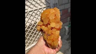 Aragonite cluster from Afghanistan [upl. by Eillit]