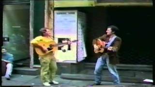 Bruce Springsteen Live on street in Copenhagen 1988 Original Full Version [upl. by Eimilb329]