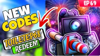 All Secret 🎉EP 69 Part 2 Skibidi Tower Defense Codes  Codes for 🎉EP 69 Part 2 Skibidi Tower [upl. by Herrington]