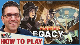 Pandemic Legacy Season 0  How To Play [upl. by Atterrol]