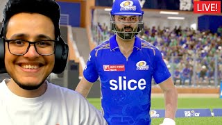 Playing IPL Cricket 24🛑 [upl. by Livingstone838]