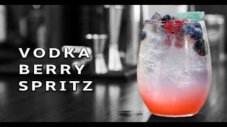 How To Make The Vodka Berry Spritz [upl. by Ahar]