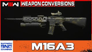 M16A3 JAK Patriot  Weapon Conversion  Call Of Duty Modern Warfare III [upl. by Keviv992]