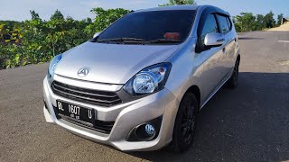 Daihatsu Ayla 10 tipe X AT 2020  mobil terbaik saat harga BBM melambung tinggi [upl. by Jaclin]