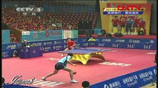 2011 China Super League HAO Shuai  XU Xin Full Match 2 last setsShort Form [upl. by Yboj]