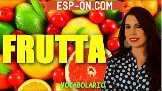 Italian Lesson 15  Fruit Vocabulary [upl. by Jessy]