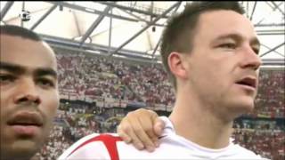 England National Anthem God Save The Queen  Beckham Terry Gerrard Lampard [upl. by Areid]