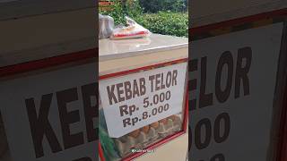 KEBAB TELOR 5 RB shortkuliner streetfood kuliner [upl. by Ellimahs]