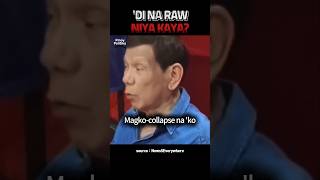 DI NA RAW NIYA KAYA Duterte PHVote election [upl. by Karine826]